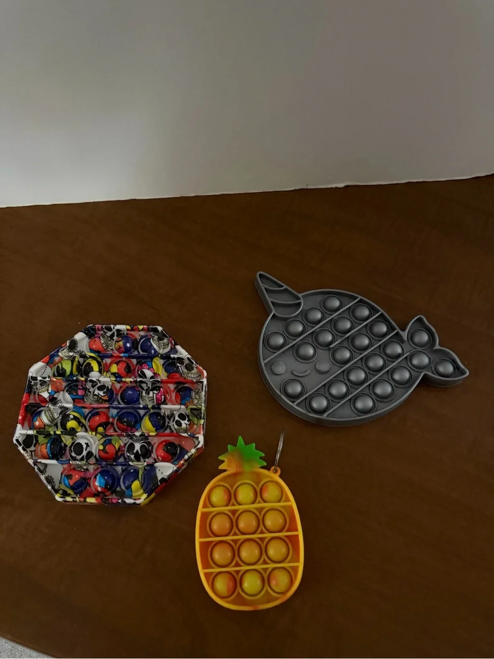 Set of 3 Bubble Poppers Fidget Toys